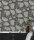 Tapete Attractive Blumen Floral schwarz