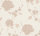 Struktur-Profil-Tapete Blumen Floral beige glitzer