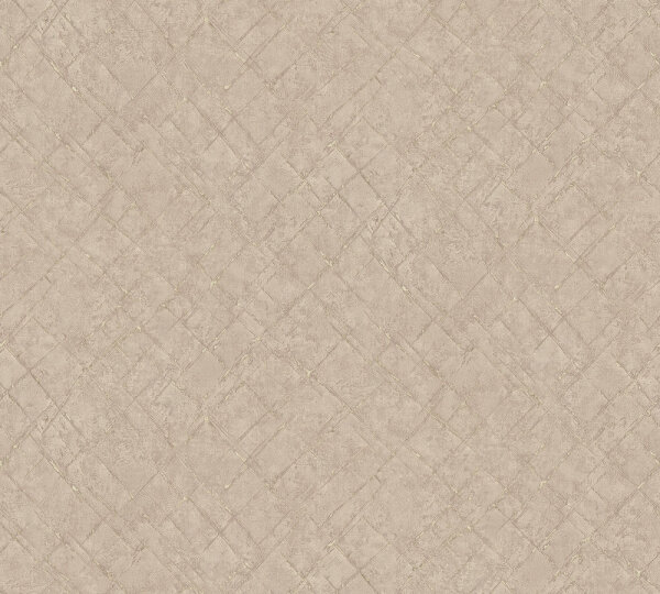 XL Vlies - Tapete 10,05x1,06 M  geometrisch braun