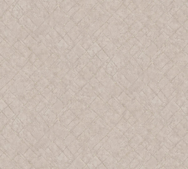 5 Rollen XL Vliestapete 10,05x1,06 M  geometrisch beigegrau silber