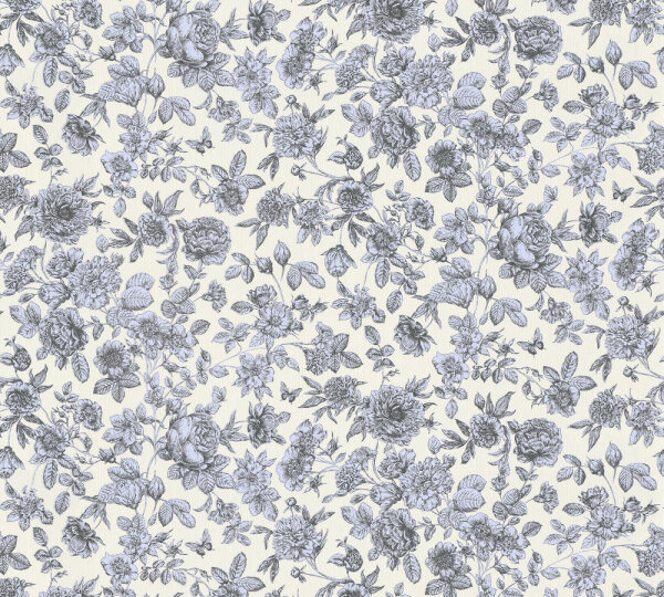 XL Vlies - Tapete 10,05x1,06 M  Landhaus Floral
