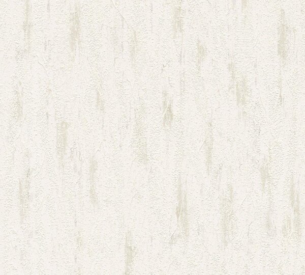 Strukturprofiltapeten creme beige glitzer