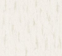Strukturprofiltapeten creme beige glitzer