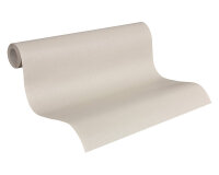 Vlioestapete Beige glatt leichter Glitzer