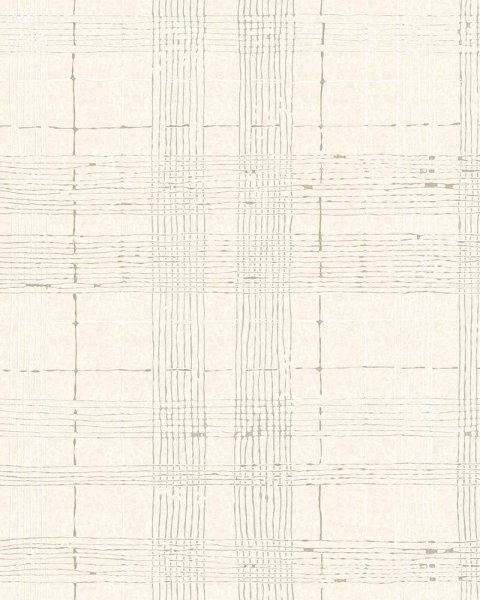 Vliestapete geometrisch gestreift beige gold