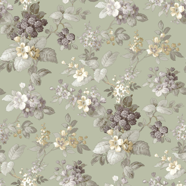 Landhaus Tapeten Primavera Blumenbouquet