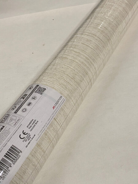 XL Vlies - Tapete 10,05x1,06 M  gestreift beige