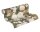 Aktion Wand 3 Rollen Tapete Blumen Floral