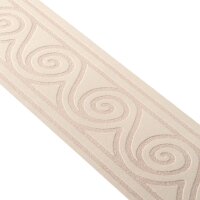 Bordüre selbstklebend Vlies beige Dekorband