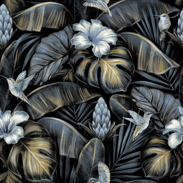 Perla Vlies - Tapeten Botanisch