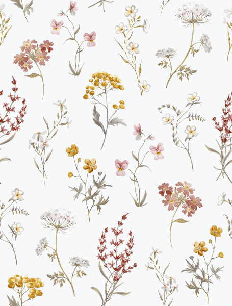 Hana Landhaus Tapeten Floral Blumen