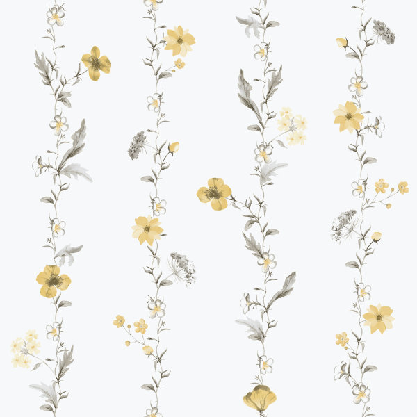 Hana Landhaus Tapeten Blumen Ranken