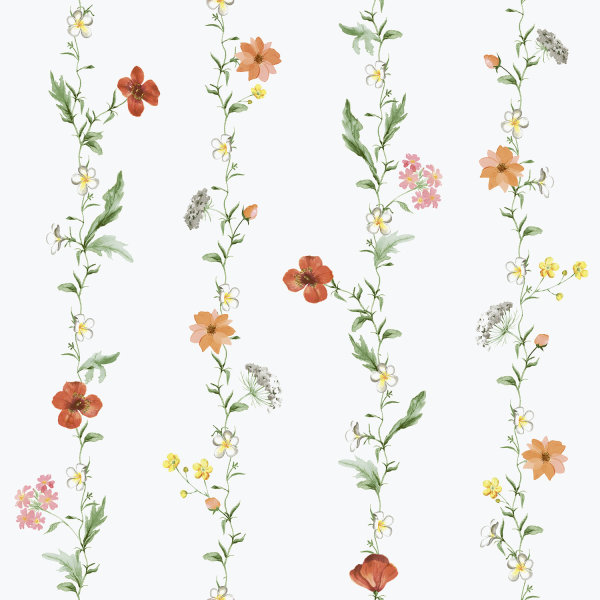 Hana Landhaus Tapeten Blumen Ranken