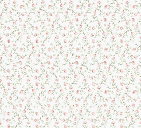 Hana Landhaus Tapeten Streublümchen Rosen