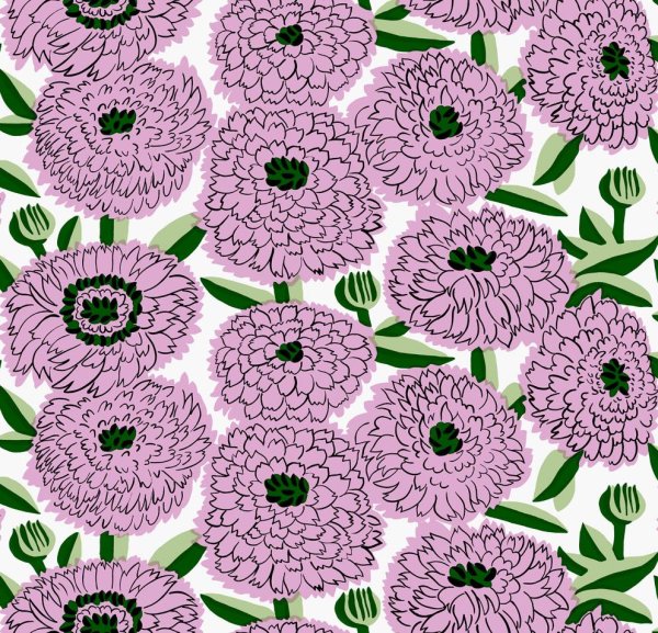 Tapeten Marimekko 06  PRIMAVERA