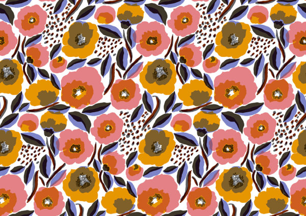 Tapeten Marimekko 06  ROSARIUM