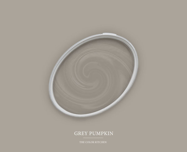 Wandfarbe The Color Kitchen Grey Pumpkin