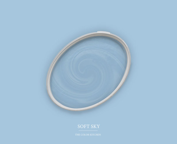 Wandfarbe The Color Kitchen Soft Sky