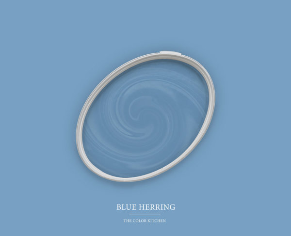 Wandfarbe The Color Kitchen Blue Herring