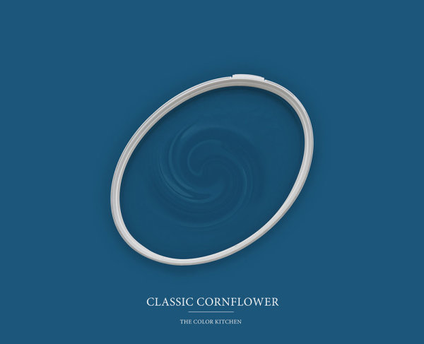 Wandfarbe The Color Kitchen Classic Cornflower