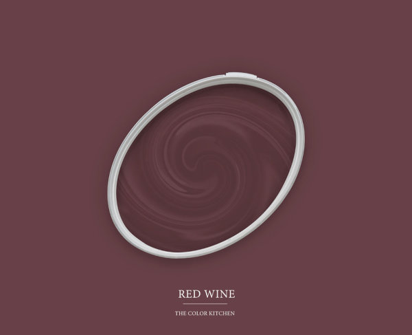 Wandfarbe The Color Kitchen Red Wine