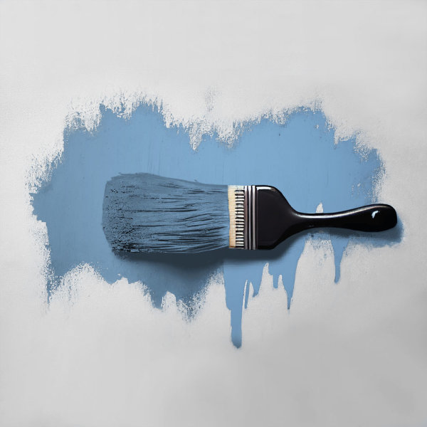 Wandfarbe The Color Kitchen Blue Herring