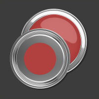 Wandfarbe PURO varied red 1 Liter