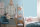 Wandfarbe PURO ocean blue 1 Liter