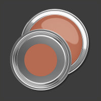 Wandfarbe PURO dusty orange 1 Liter