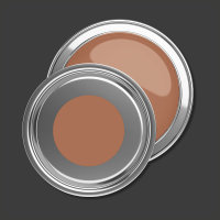 Wandfarbe PURO dusty orange 1 Liter