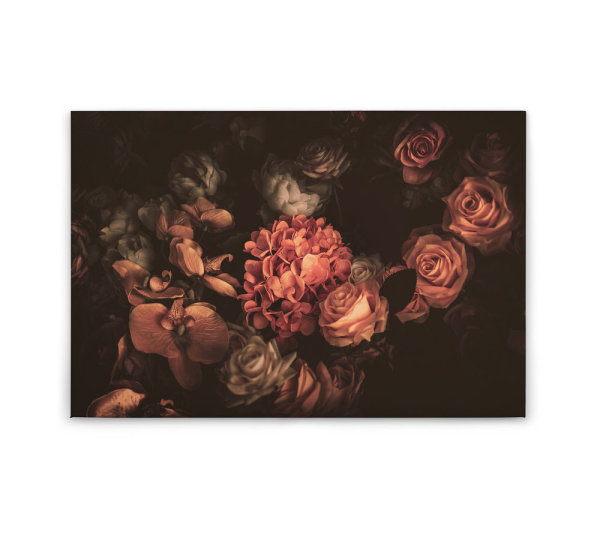 Leinwandbild RomanticFlower2 Blumen 90cm x 60 cm