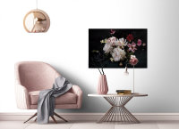 Leinwandbild BlunchOfFlowers1 Blumen 90cm x 60 cm