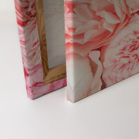 Leinwandbild Roses Blumen 90cm x 60 cm