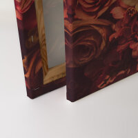 Leinwandbild FlowerWall Blumen 90cm x 60 cm