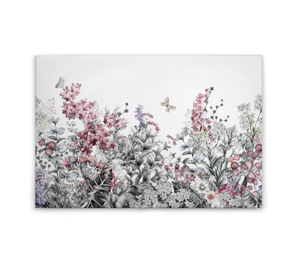 Leinwandbild FlowerPainting Blumen 90cm x 60 cm