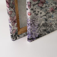 Leinwandbild FlowerPainting Blumen 90cm x 60 cm