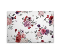 Leinwandbild FlowerBouquet1 Blumen 90cm x 60 cm