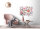 Leinwandbild LittleBirds Blumen 90cm x 60 cm