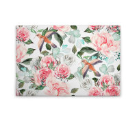 Leinwandbild Paradise1 Blumen 90cm x 60 cm