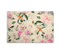 Leinwandbild Paradise2 Blumen 90cm x 60 cm