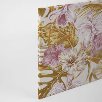 Leinwandbild FlamingoArt2 Blumen 90cm x 60 cm