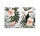 Leinwandbild Toucan1 Blumen 90cm x 60 cm