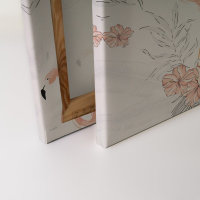 Leinwandbild TropicalVibes2 Blumen 90cm x 60 cm
