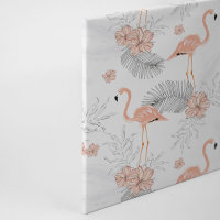 Leinwandbild TropicalVibes2 Blumen 90cm x 60 cm