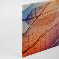 Leinwandbild LimpidLeaf1 Natur 90cm x 60 cm