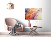 Leinwandbild LimpidLeaf1 Natur 90cm x 60 cm