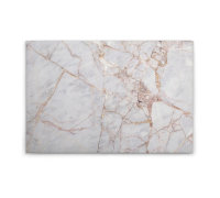 Leinwandbild GreyLightMarble Marmor 90cm x 60 cm