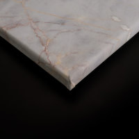 Leinwandbild GreyLightMarble Marmor 90cm x 60 cm