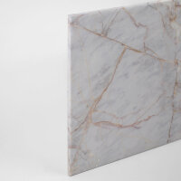 Leinwandbild GreyLightMarble Marmor 90cm x 60 cm