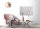 Leinwandbild GreyLightMarble Marmor 90cm x 60 cm